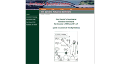 Desktop Screenshot of actuarialseminars.com